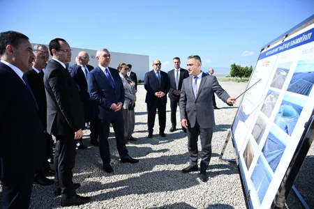 Agricultural development and water resources of liberated territories discussed in Aghdara