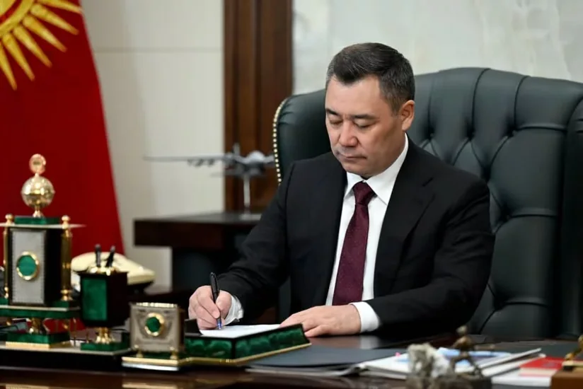 Садыр Жапаров уволил мэра Манаса