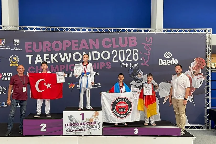 Azerbaijani taekwondo fighters win six medals at European Clubs Championships