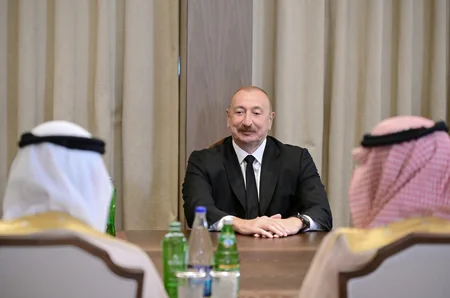 Ильхам Алиев принял руководителей структур-членов Арабской координационной группы