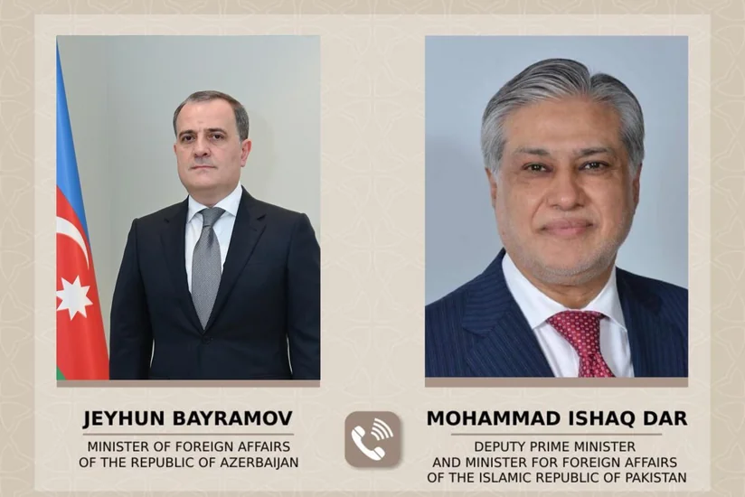 Ceyhun Bayramov ilə İshaq Dar ABŞ və İran arasında əldə olunan razılşamanı müzakirə ediblər