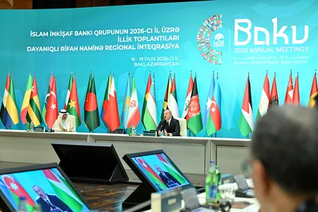 İlham Əliyevin iştirakı ilə İslam İnkişaf Bankı Qrupunun 2026-cı il üzrə İllik Toplantılarının açılış mərasimi keçirilib - YENİLƏNİB