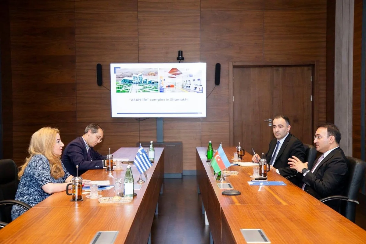 Greek ambassador, ASAN chairman discuss digital cooperation