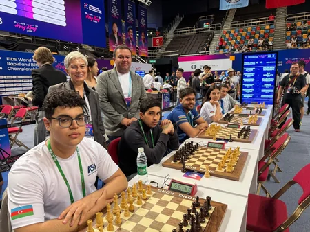 Azerbaijani chess player Aydin Suleymanli defeats Magnus Carlsen at World Championship