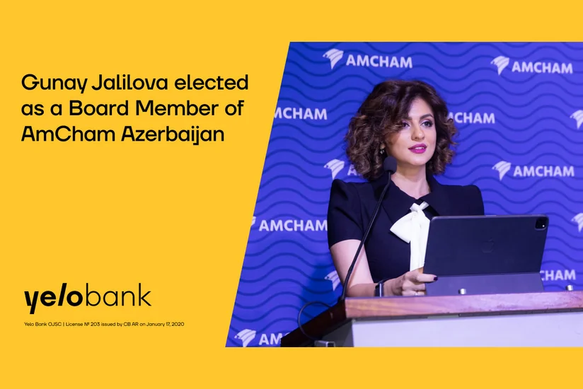 Gunay Jalilova elected as a Board Member of AmCham Azerbaijan