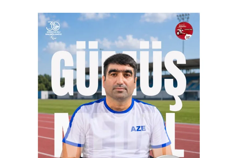 Azerbaijani para athlete Elvin Astanov wins silver in Tunisia
