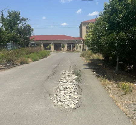 Cəlilabadda bir hissəsi çökən yol təmir olunub