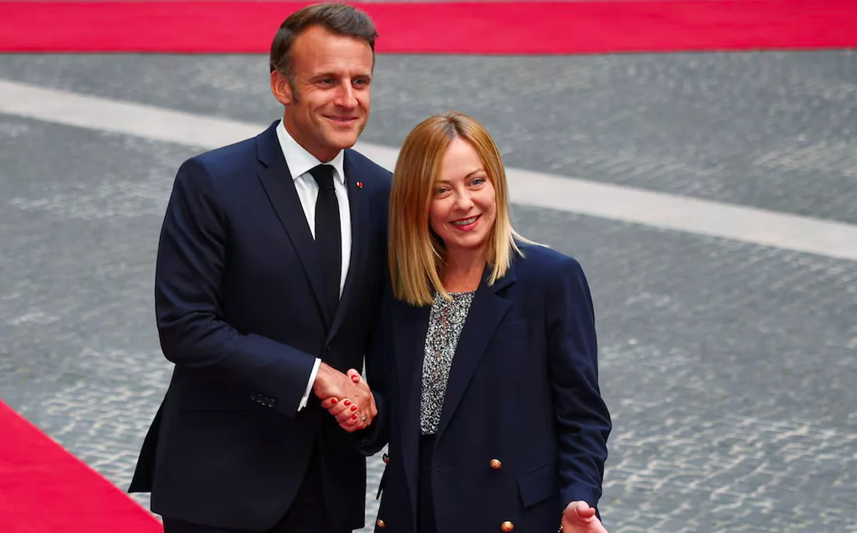Macron plans to discuss Trump incident with Meloni