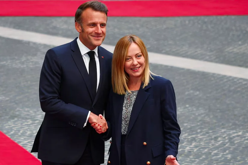 Macron plans to discuss Trump incident with Meloni