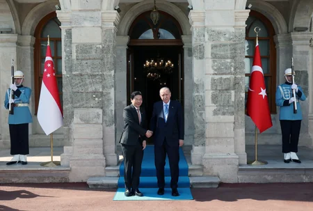 Ərdoğan Sinqapurun Baş naziri ilə regional məsələləri müzakirə edib