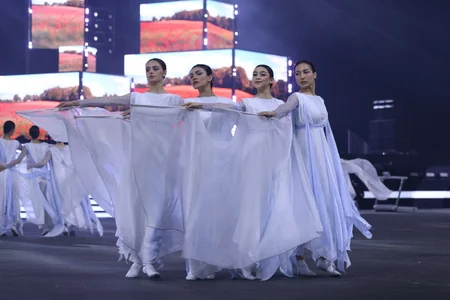 Məktəblilərin Respublika İdman Olimpiadasının açılış mərasimi keçirilib