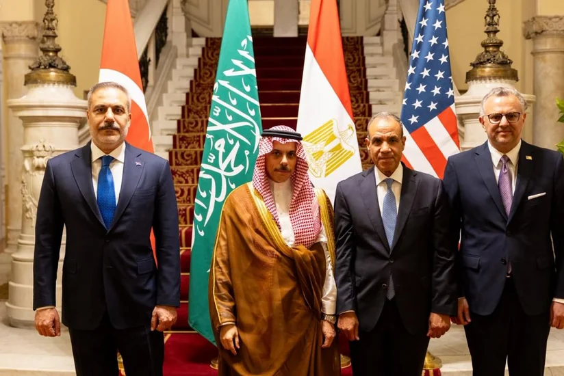 Türkiye, Egypt, Saudi Arabia, US discuss regional issues in Cairo