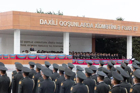 Vilayət Eyvazov: Daxili Qoşunlar istənilən xidməti-döyüş tapşırığını yerinə yetirməyə qadirdir