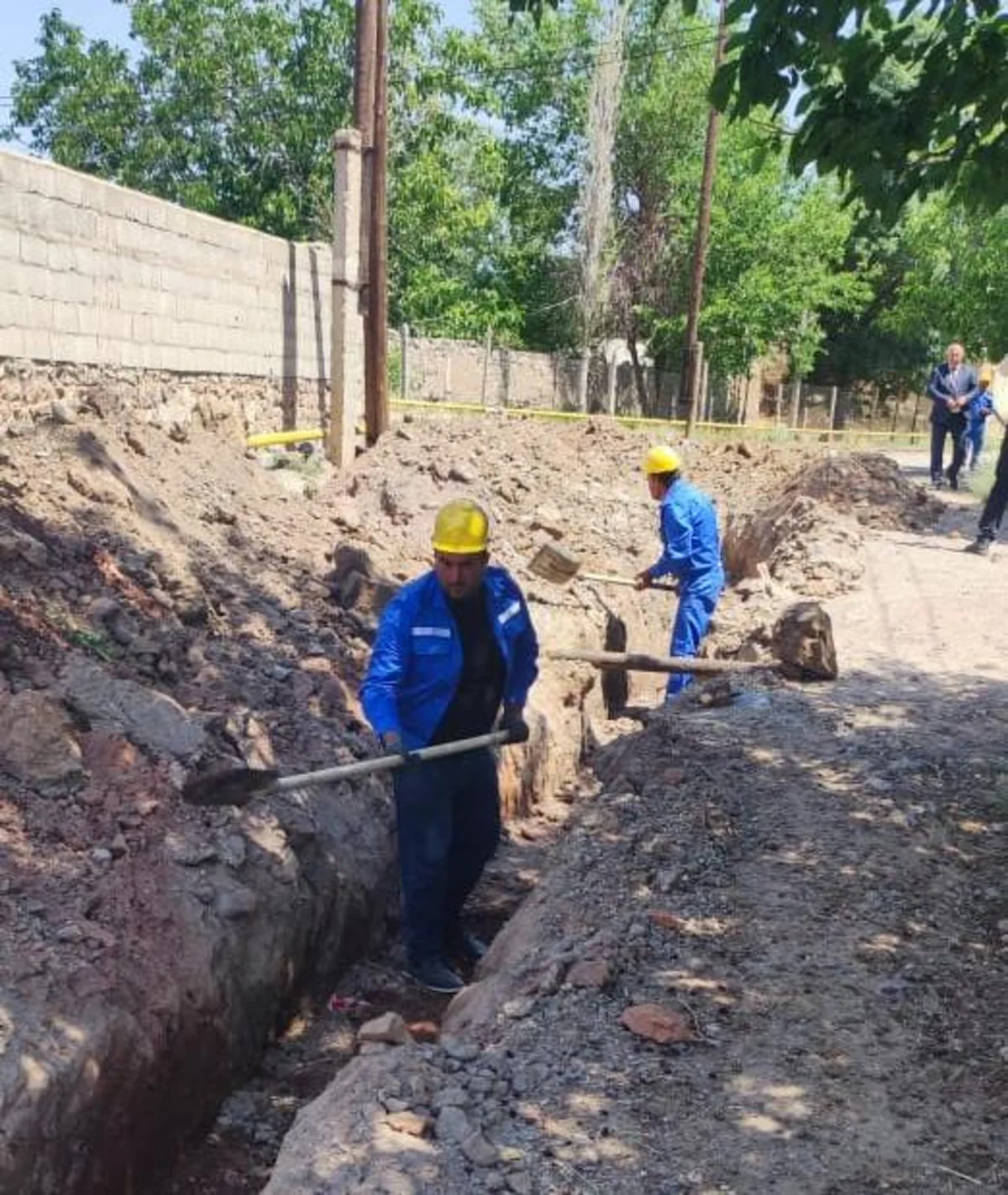 Culfanın Ərəzin kəndində 60 evin içməli su təminatı yaxşılaşdırılır