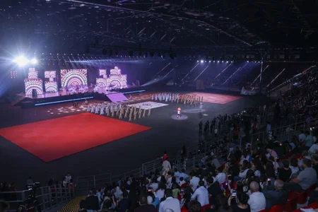 Məktəblilərin Respublika İdman Olimpiadasının açılış mərasimi keçirilib