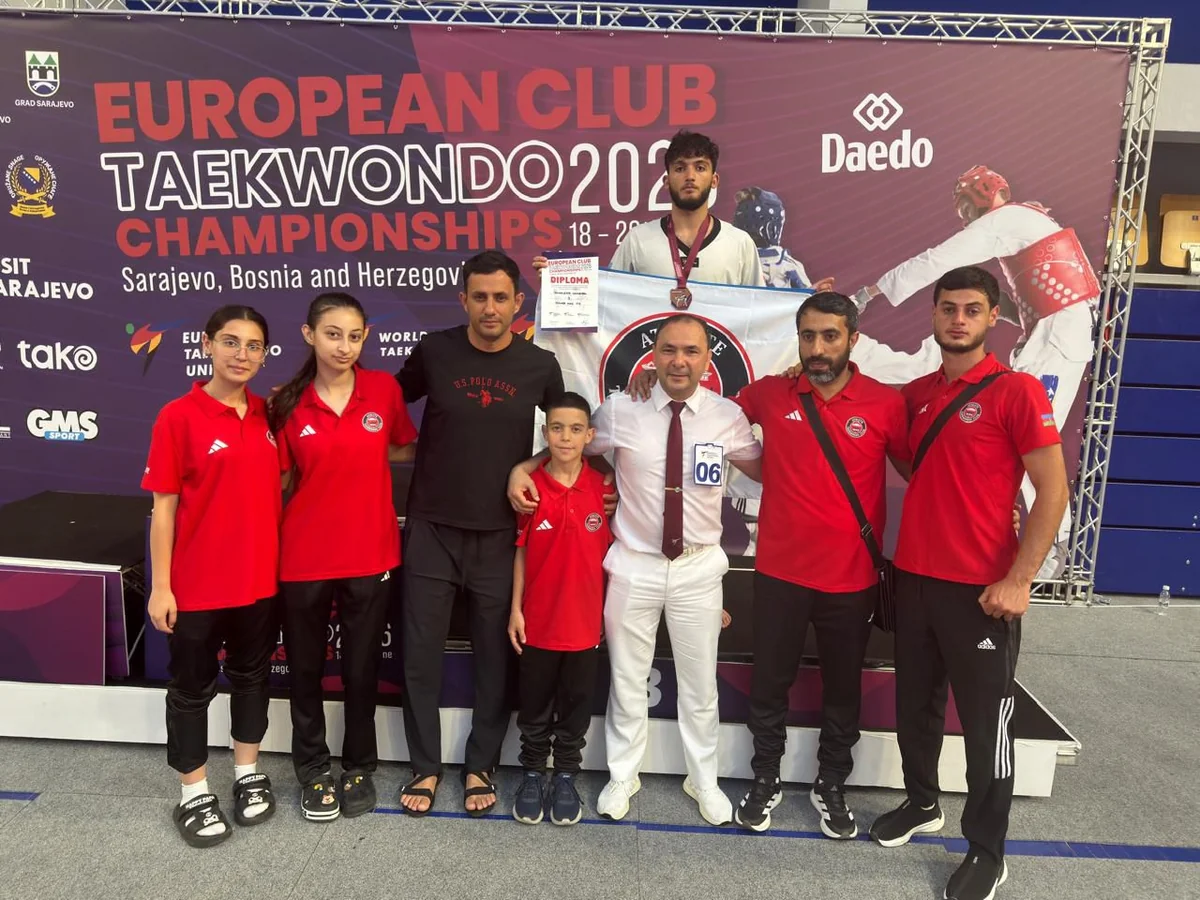 Azerbaijani taekwondo athlete Mammadov secures bronze medal in Sarajevo