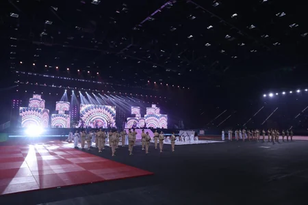 Məktəblilərin Respublika İdman Olimpiadasının açılış mərasimi keçirilib