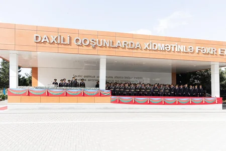 Vilayət Eyvazov: Daxili Qoşunlar istənilən xidməti-döyüş tapşırığını yerinə yetirməyə qadirdir