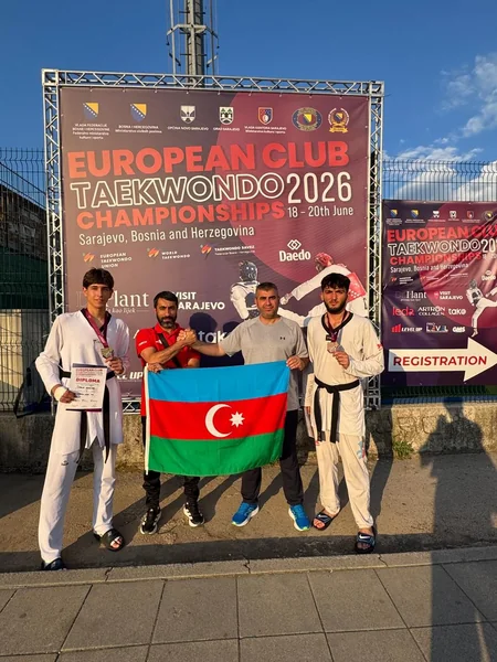 Azərbaycan taekvondoçusu Allahverdi Məmmədov klublararası Avropa çempionatında bürünc medal qazanıb