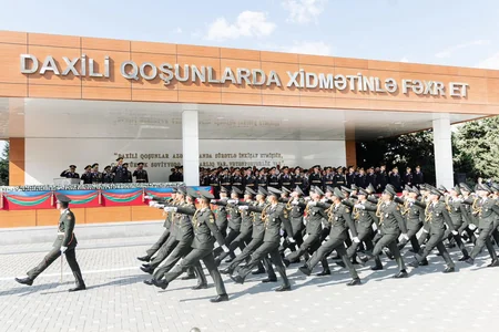 Vilayət Eyvazov: Daxili Qoşunlar istənilən xidməti-döyüş tapşırığını yerinə yetirməyə qadirdir