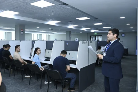 Diplomatik xidmətə qəbul üzrə müsabiqənin birinci mərhələsi keçirilib