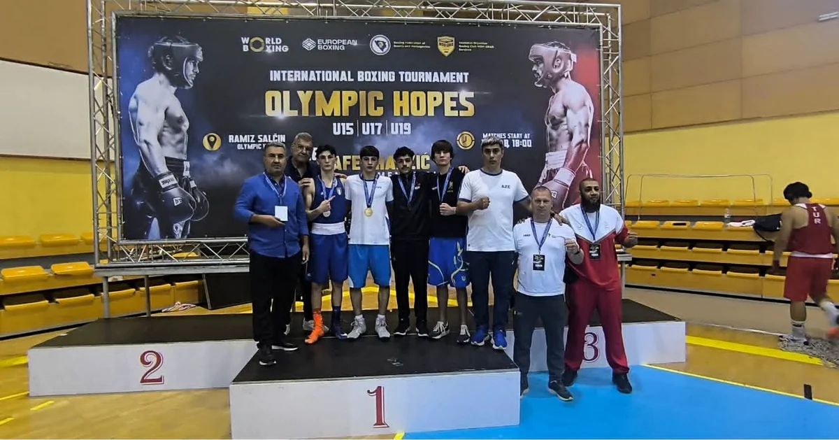 Azərbaycan boksçuları Olimpiya ümidləri turnirində 12 medal qazanıblar