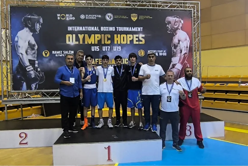 Azərbaycan boksçuları Olimpiya ümidləri turnirində 12 medal qazanıblar