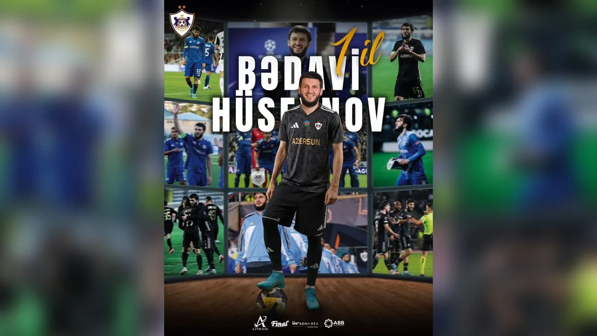 Qarabağ Bədavi Hüseynovla müqavilə müddətini uzadıb