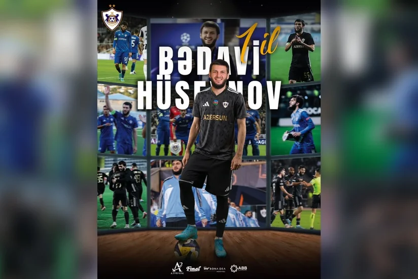 Qarabağ Bədavi Hüseynovla müqavilə müddətini uzadıb