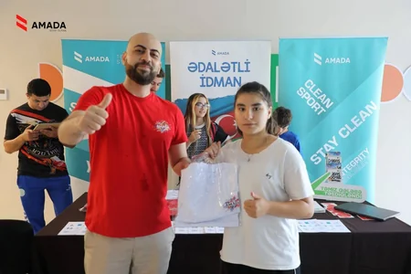 AMADA Gəncədə təmiz idman dəyərlərinin təşviqinə dair maarifləndirmə proqramı təşkil edib