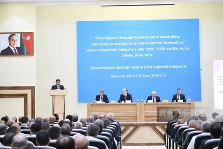 Biləsuvarda aqrar sahədə yeni Dövlət Proqramı ilə bağlı regional müşavirə keçirilib
