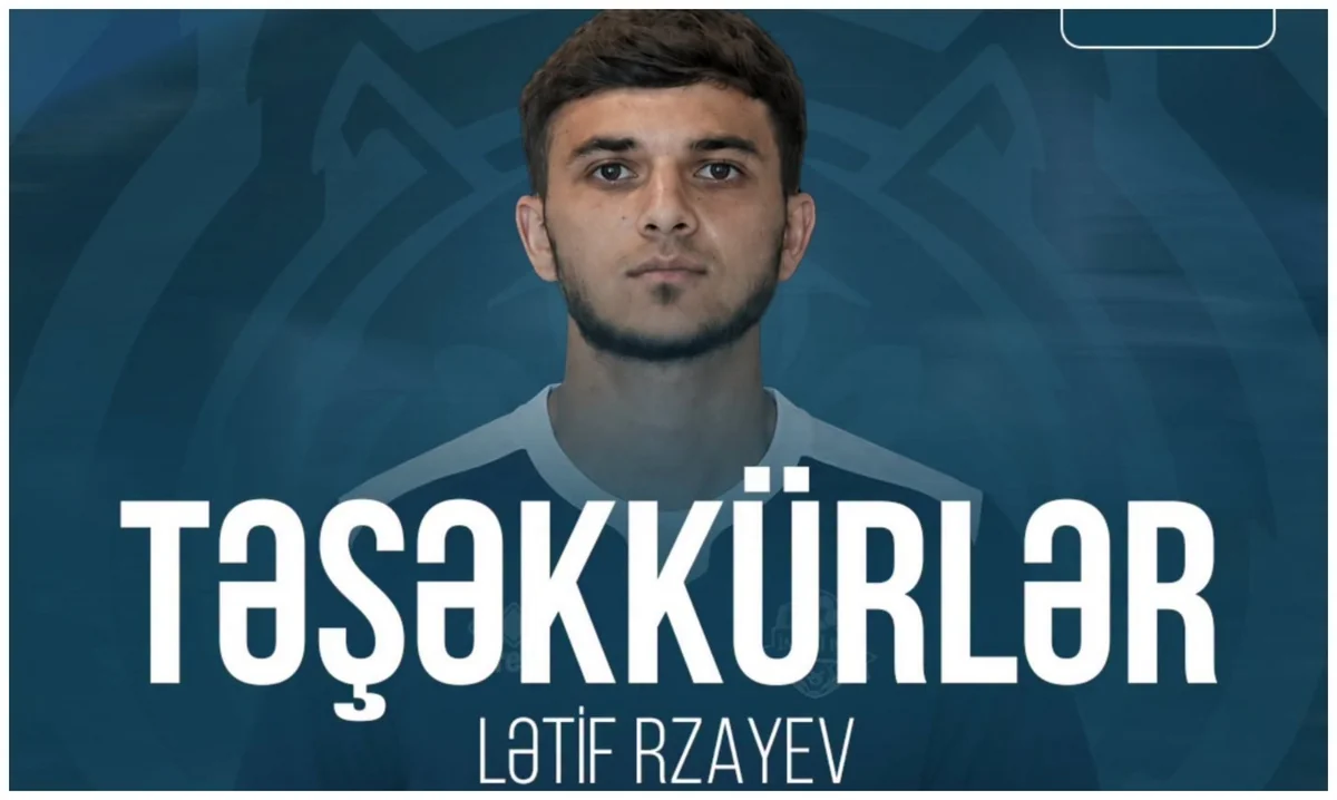 İmişli futbolçu Lətif Rzayevlə yollarını ayırıb