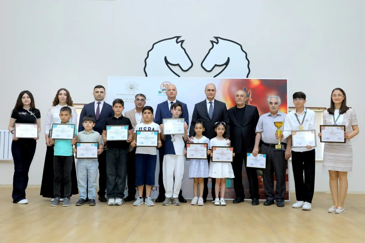 Naxçıvanda Milli Qurtuluş Gününə həsr olunmuş şahmat turnirinin qalibləri mükafatlandırılıb