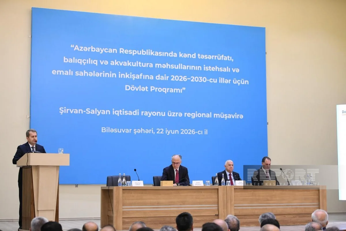 Nazir müavini: Dövlət Proqramı çərçivəsində 20 min hektar torpaqda konsolidasiya aparılacaq