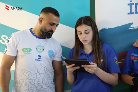 AMADA Gəncədə təmiz idman dəyərlərinin təşviqinə dair maarifləndirmə proqramı təşkil edib