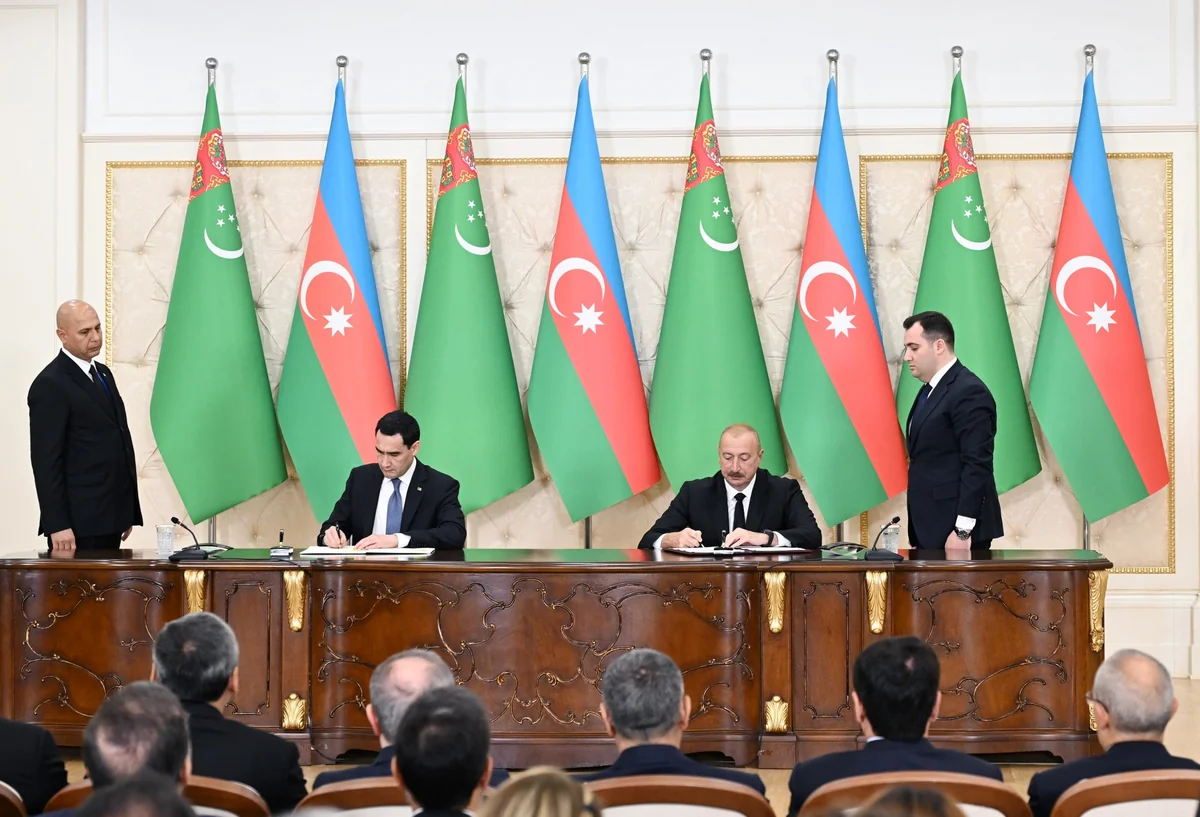 Azerbaijan and Turkmenistan exchange documents signed - UPDATED