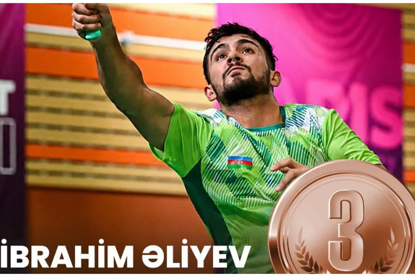 Azerbaijani para-badminton player wins bronze in France