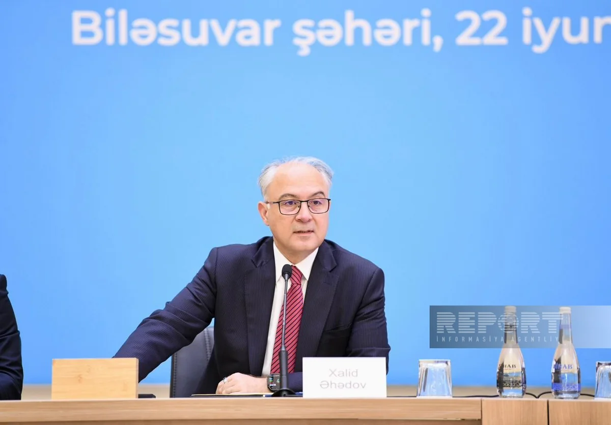 Xalid Əhədov: Azərbaycanda aqrar sahədə inqilabi islahatlar həyata keçirilib