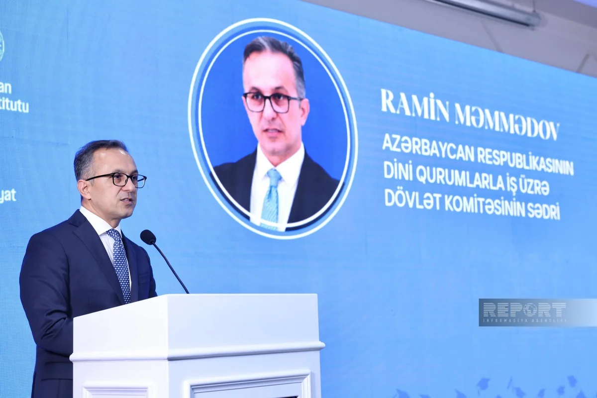 Ramin Məmmədov İlahiyyat İnstitutunun məzunlarını milli-mənəvi dəyərləri qorumağa çağırıb