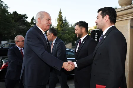 Numan Kurtulmuş TÜRKPA Beynəlxalq Katibliyini ziyarət edib