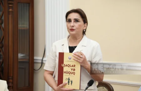 Prezident Kitabxanasında Uşaqlar və hüquq kitabının təqdimatı keçirilib