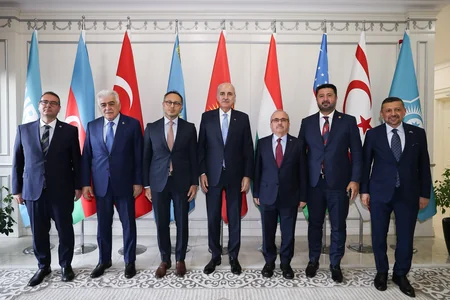 Numan Kurtulmuş TÜRKPA Beynəlxalq Katibliyini ziyarət edib