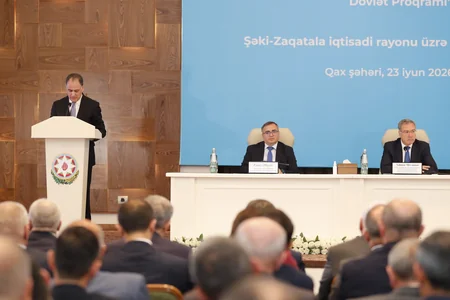 Qaxda aqrar sahədə yeni Dövlət Proqramı ilə bağlı regional müşavirə keçirilib