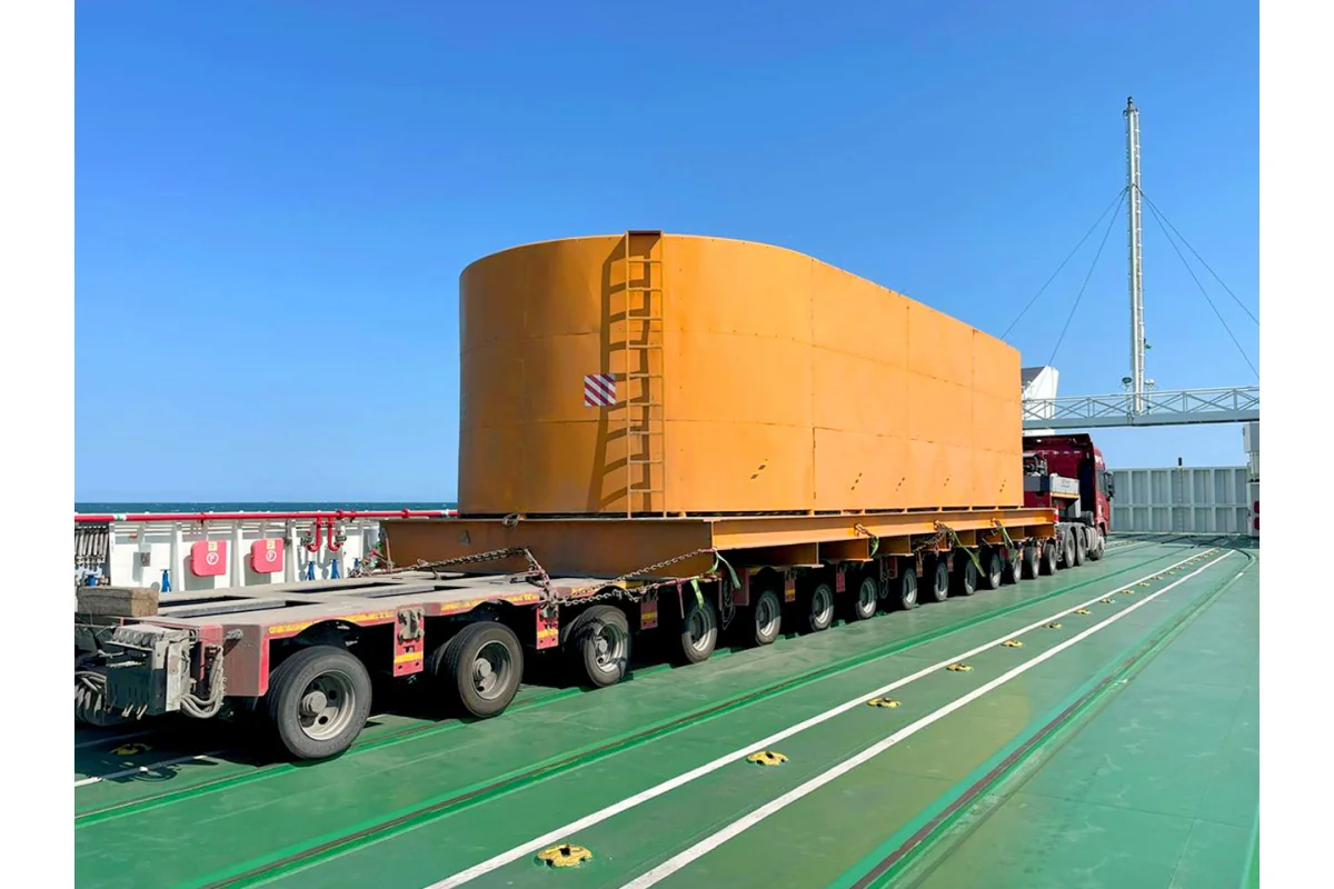Submarine cable for Trans-Caspian fiber-optic project delivered to Baku