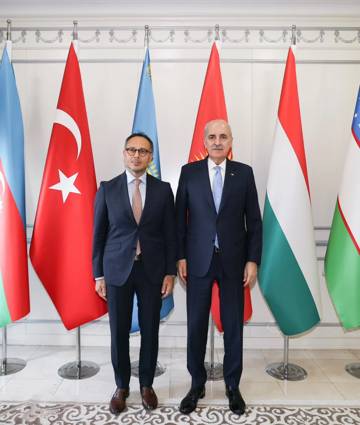 Numan Kurtulmuş TÜRKPA Beynəlxalq Katibliyini ziyarət edib