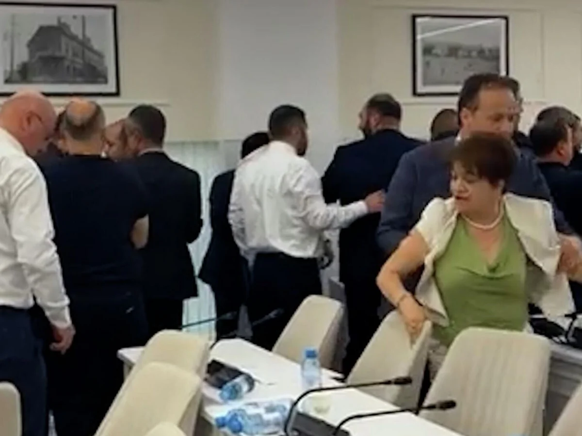 В Ереване во время заседания Совета старейшин произошла массовая драка