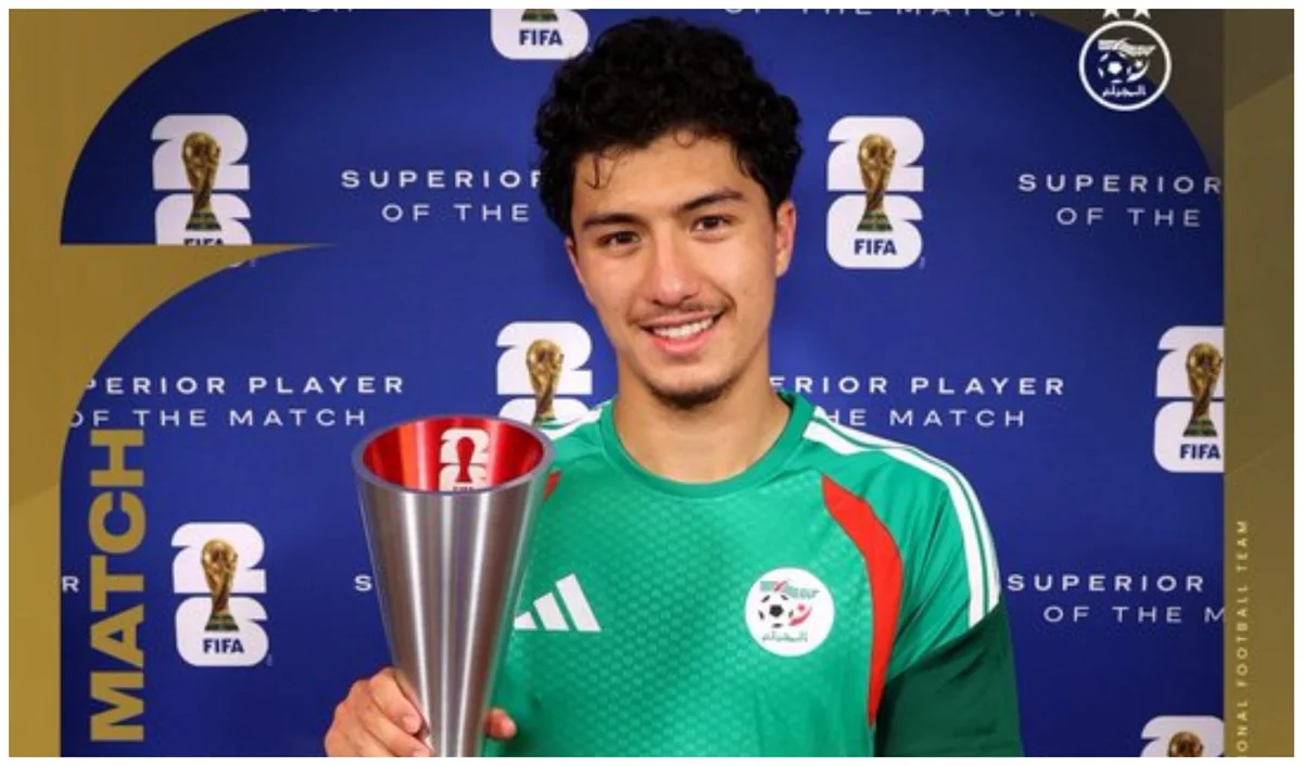 Ibrahim Maza named Man of the Match in Jordan vs Algeria game