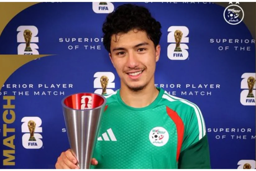 İbrahim Maza İordaniya - Əlcəzair oyununun ən yaxşı futbolçusu seçilib