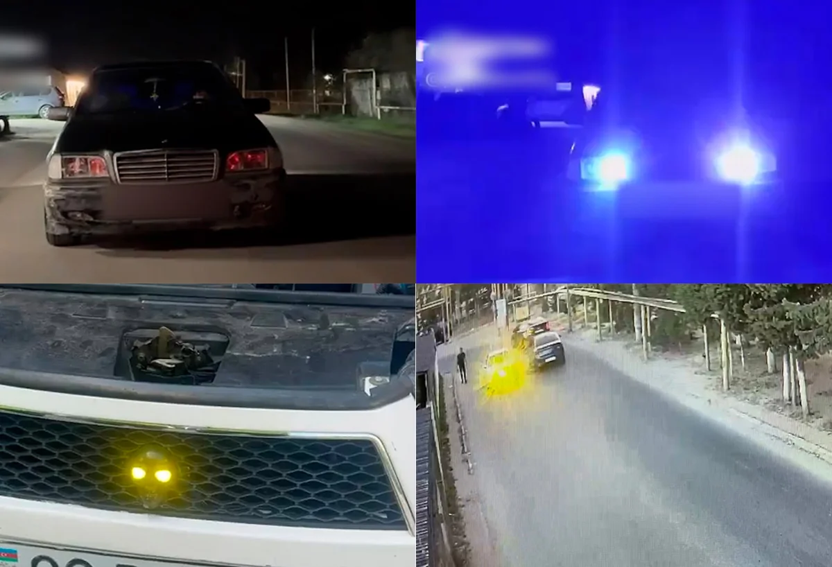 Sumqayıtda insanların həyatına və avtomobillərinə təhlükə yaradan 196 sürücü saxlanılıb