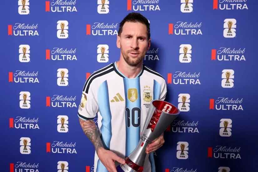 Lionel Messi Argentina -  Avstriya matçının ən yaxşı oyunçusu olub